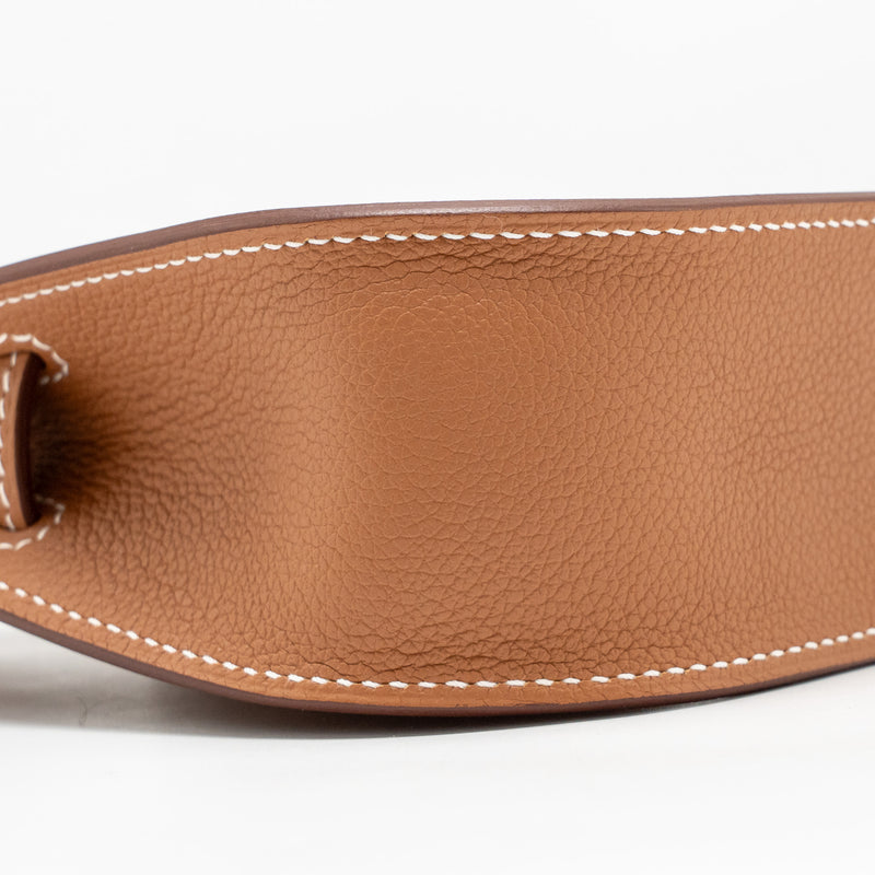 Hermes Mini Jypsiere Evercolor Gold SHW Stamp W