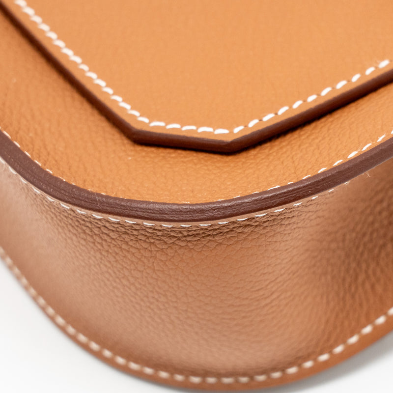 Hermes Mini Jypsiere Evercolor Gold SHW Stamp W
