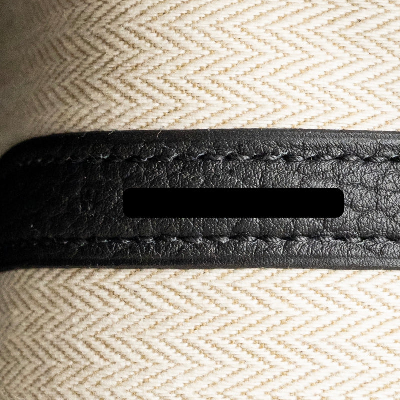 Hermes Garden Party 23 Negonda Black SHW Stamp W