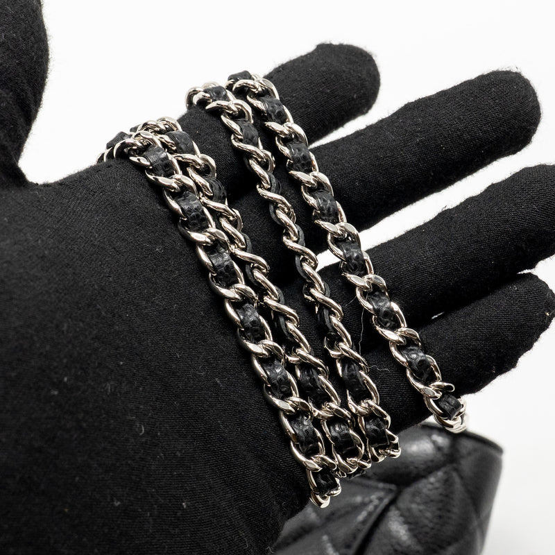 Chanel Classic Wallet on Chain Caviar Black SHW