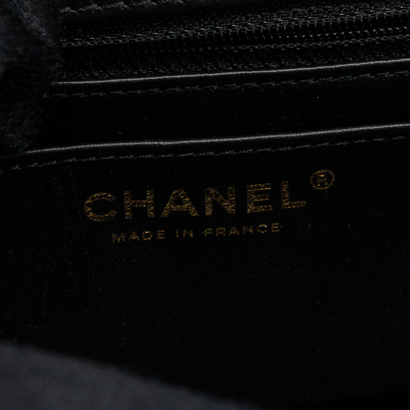 Chanel Mini 2.55 Reissue Aged Calfskin Black Brushed GHW(microchip)