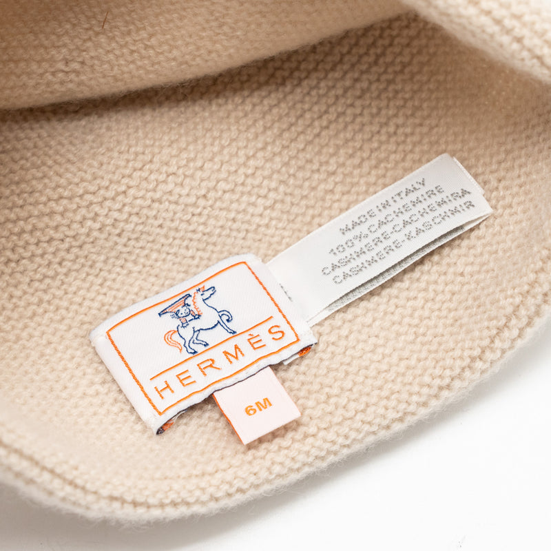 Hermes Cabriole Baby Gift Set Cashmere Biscuit