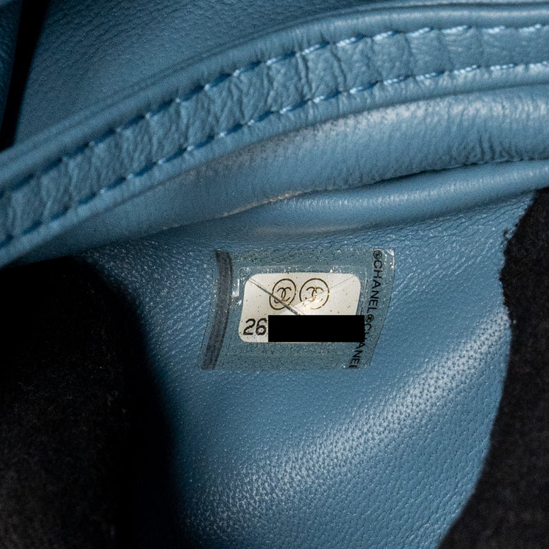 Chanel XL Flap Bag Sequins Multicoloured SHW