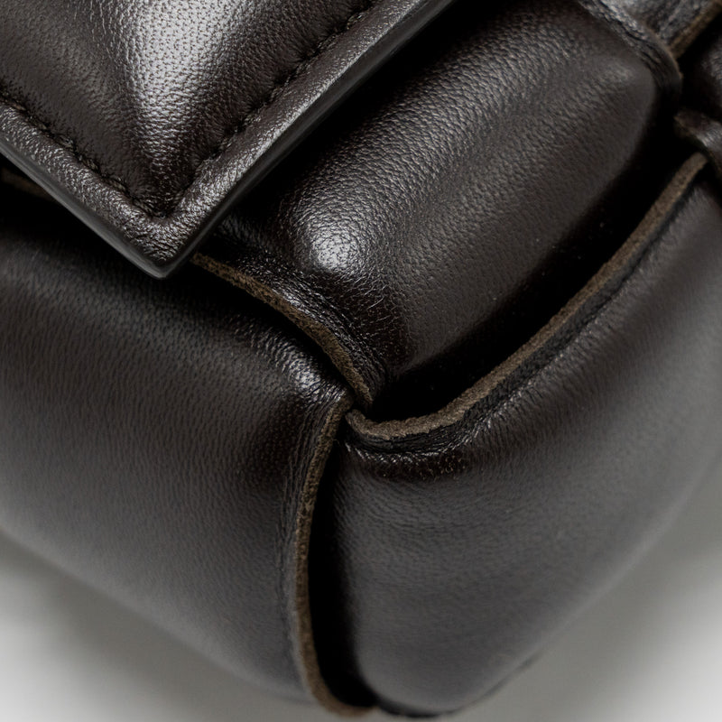 Bottega Veneta Padded Cassette Lambskin Brown GHW