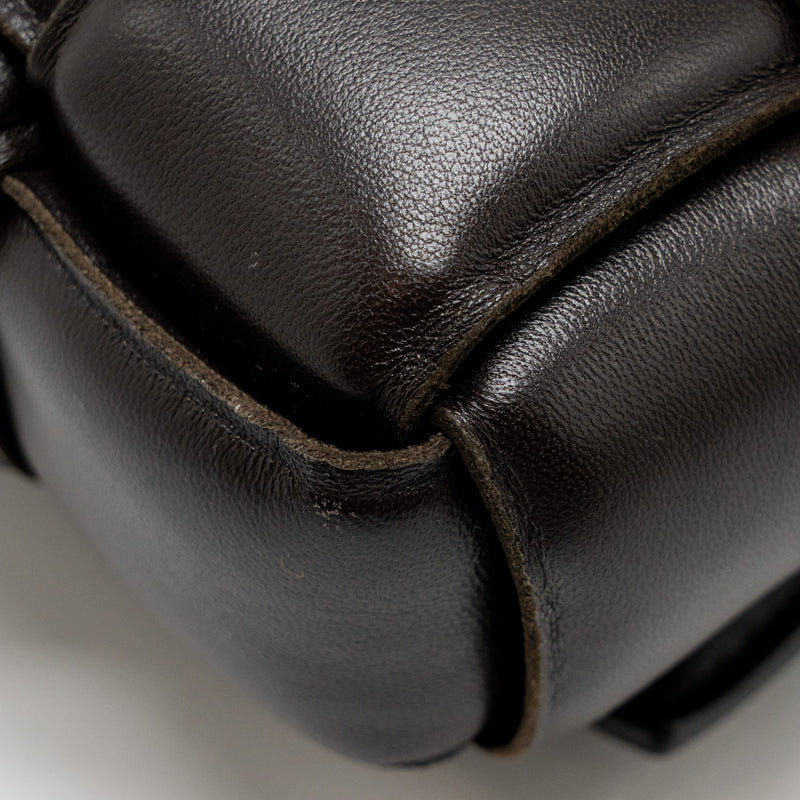 Bottega Veneta Padded Cassette Lambskin Brown GHW
