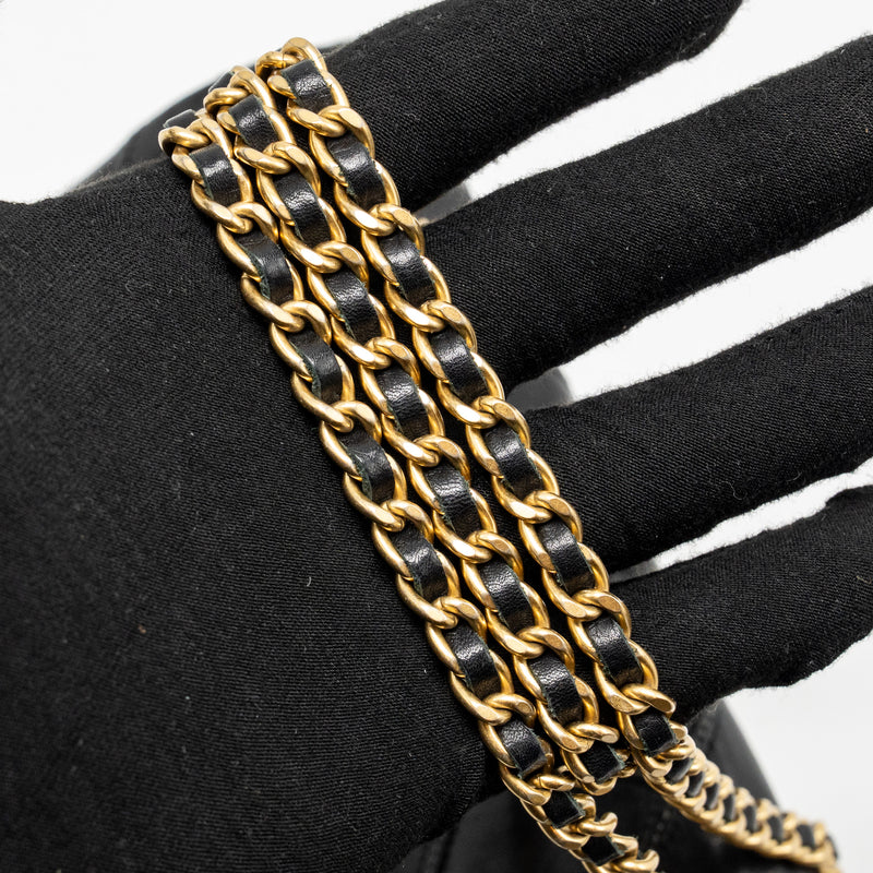 Chanel Thin City Flap Bag Lambskin Black GHW