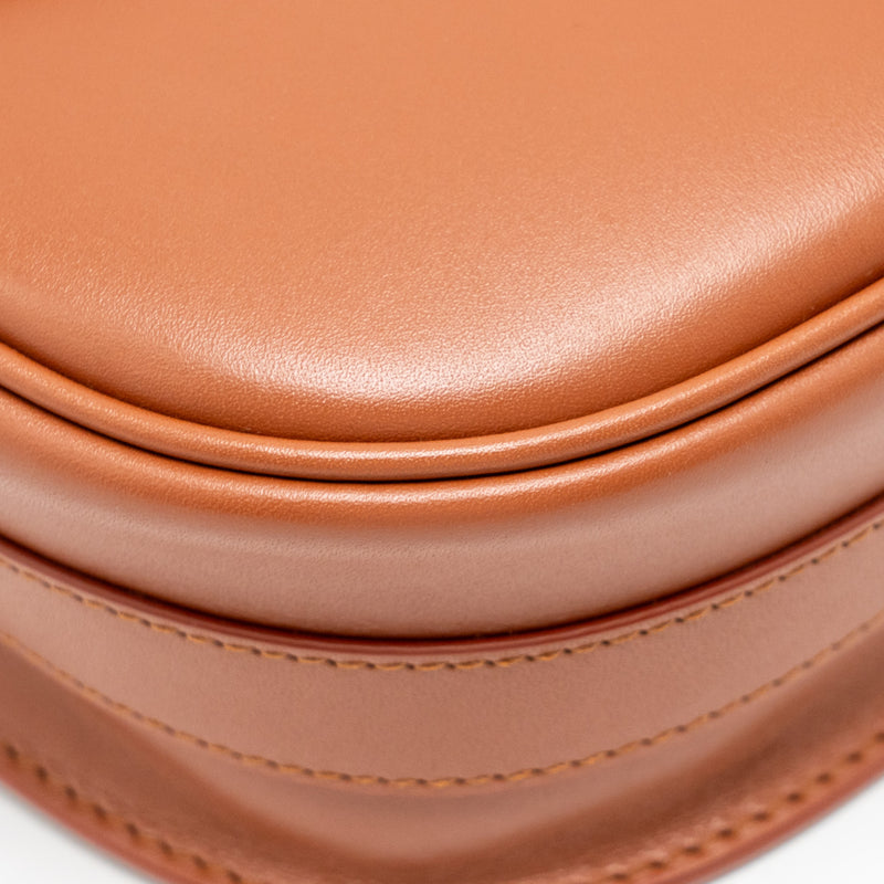 Dior Medium Dior Bobby Bag Calfskin Dark Tan GHW