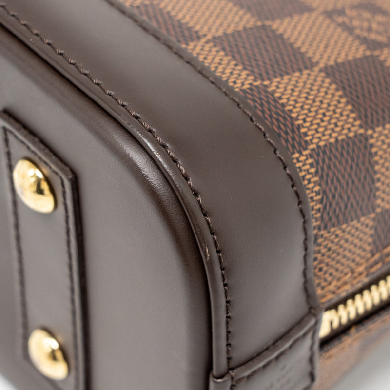 Louis Vuitton Alma BB Damier Ebene Canvas GHW