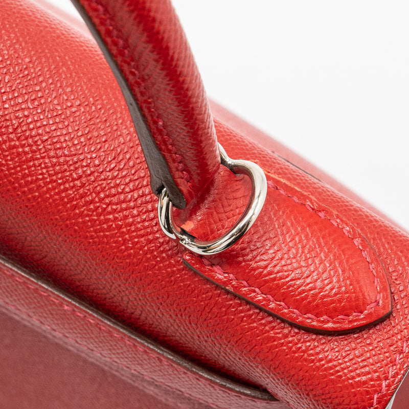 Hermes Kelly 28 Epsom Q5 Rouge Casaque SHW Stamp T