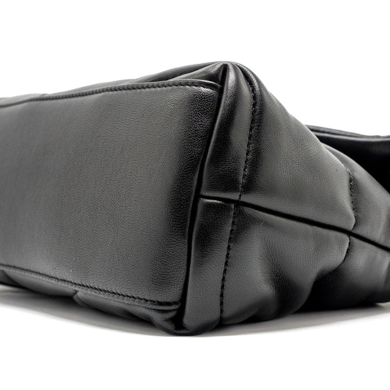 Saint Laurent/YSL Small Puffer Bag Nappa Black Multicolour Hardware