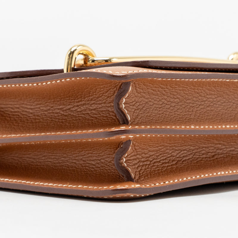 Hermes Mini Roulis Evercolor gold LGHW Stamp Y