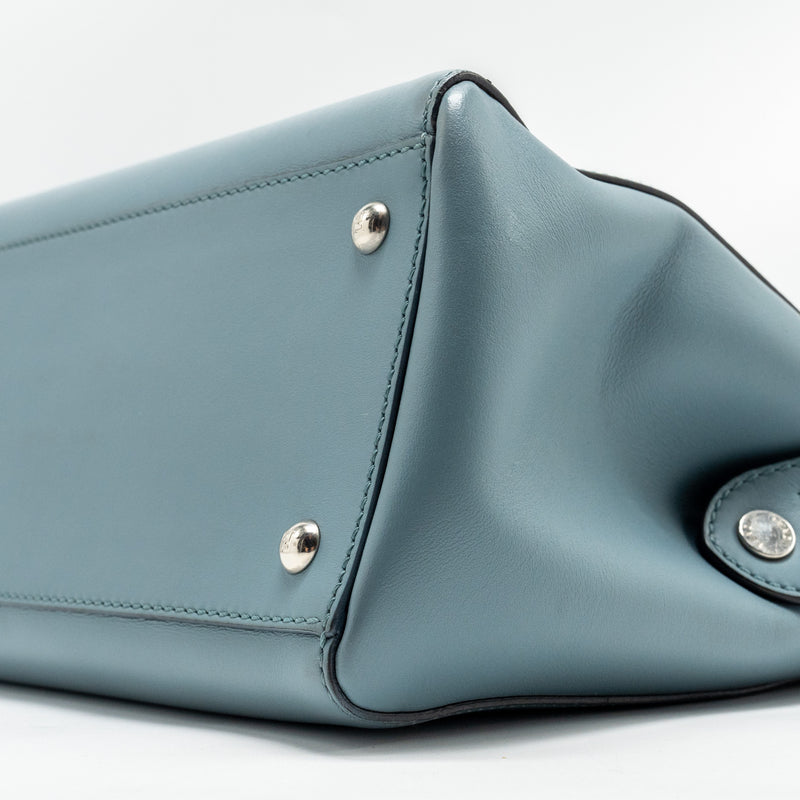 Fendi Dotcom Bag Calfskin Blue SHW
