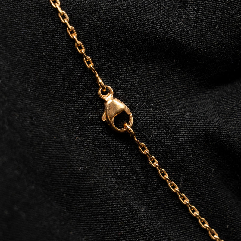 Hermes Pop H Pendant Black RGHW
