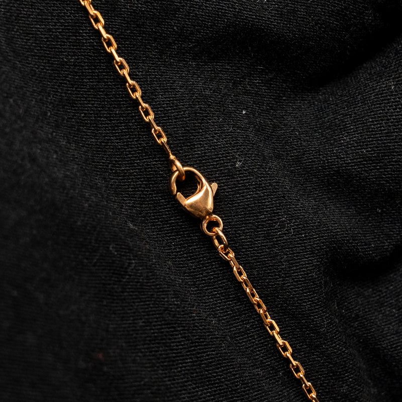 Hermes Mini Pop H Pendant Marron Glace RGHW
