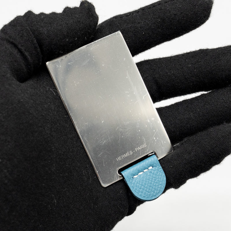 Hermes Mini Constance Epsom D2 New Blue Jean GHW Stamp W
