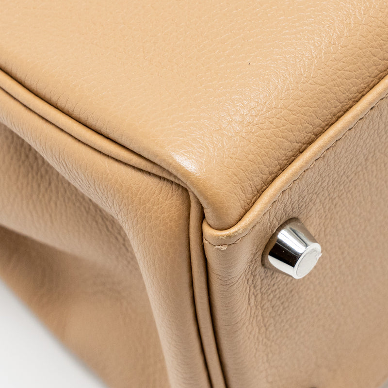 Hermes Kelly 28 Evercolor Chai SHW Stamp U