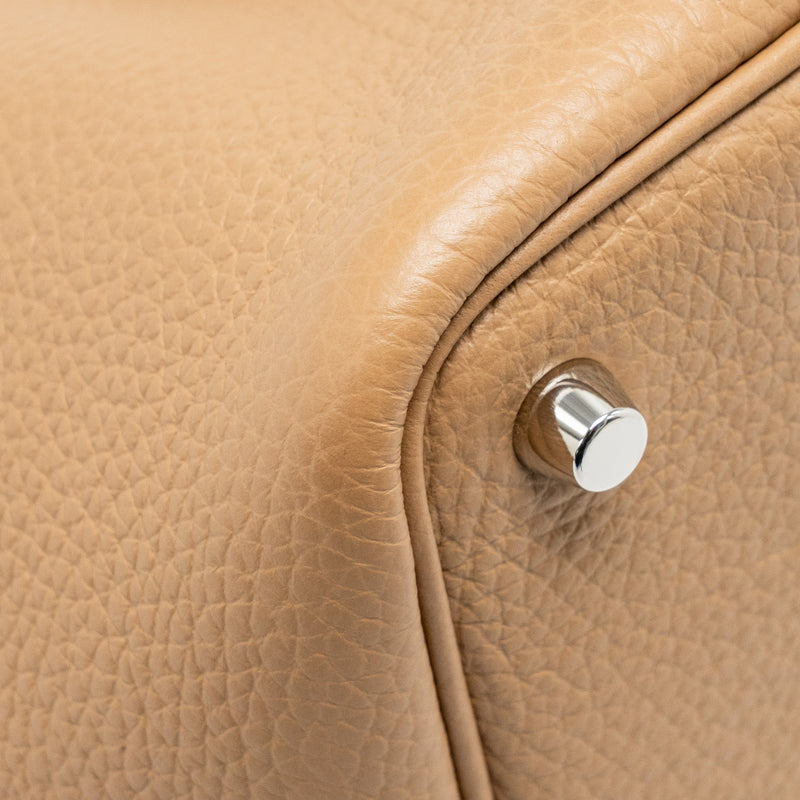 Hermes Picotin 18 Lock Bag Clemence Chai SHW Stamp B