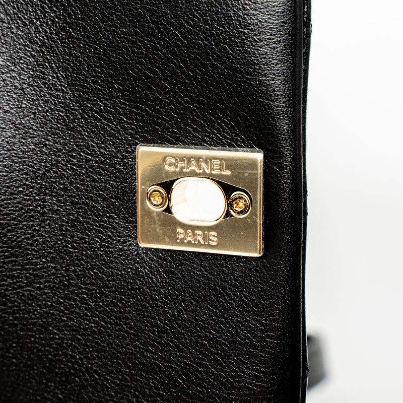 Chanel 23C Duma Mini Backpack Calfskin Black LGHW (Microchip)