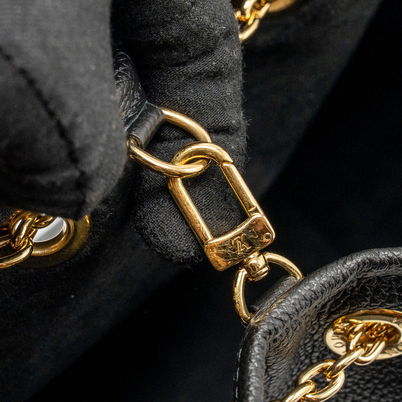 Louis Vuitton Bundle Bag Monogram Empreinte Leather Black GHW