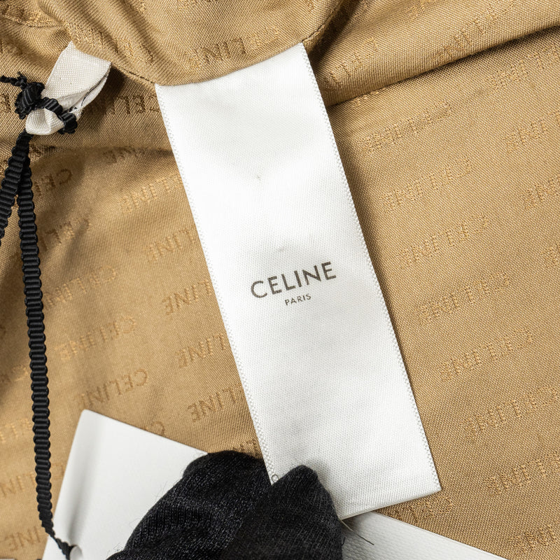 Celine size 34 Chasseur Jacket in Braided Boucle Tweed Corde beige