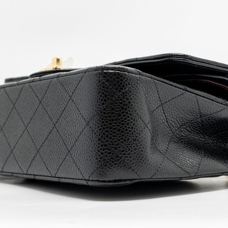 Chanel Medium Classic Double Flap Bag Caviar Black GHW