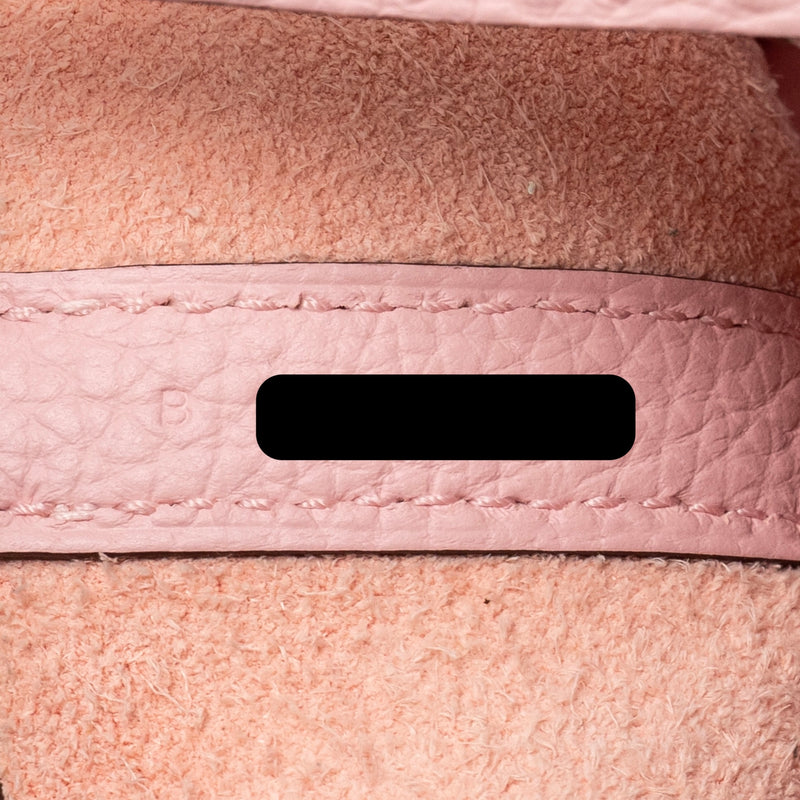 Hermes Picotin 18 Lock Bag Clemence 3Q Rose Sakura SHW Stamp B