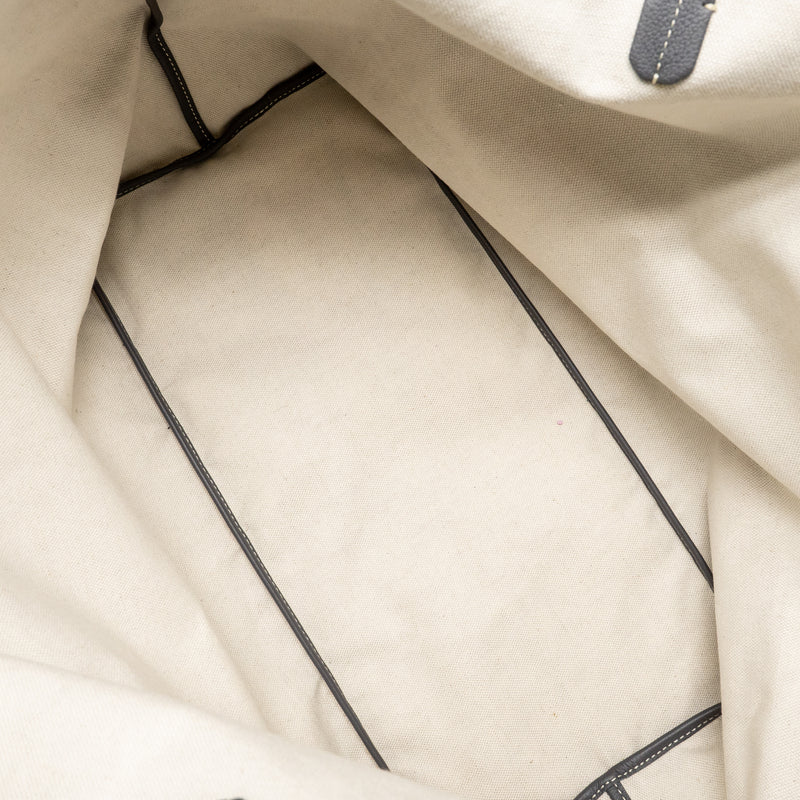 Goyard Saint Louis GM tote bag goyardine canvas / leather grey