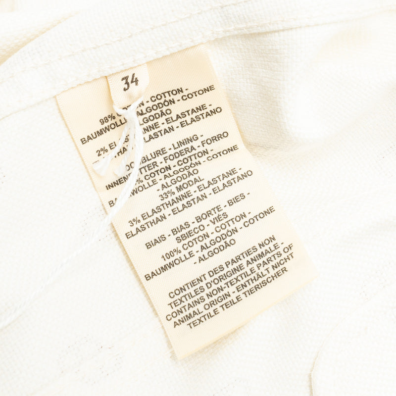 Hermes size 34 Chaine D’Ancre denim Jacket Marron fauve