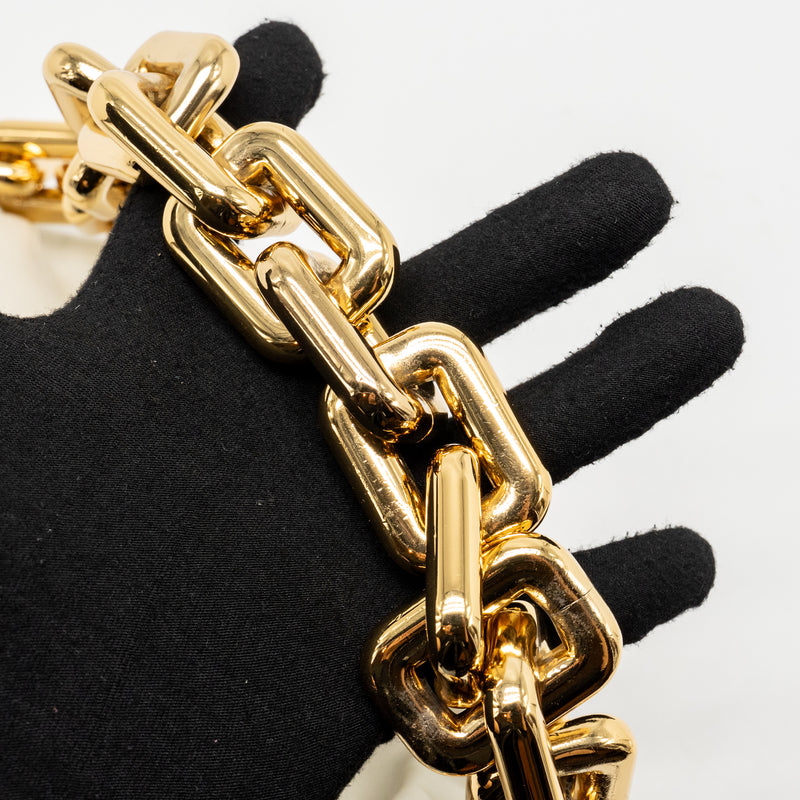 Bottega Veneta Chain Pouch bag calfskin white GHW