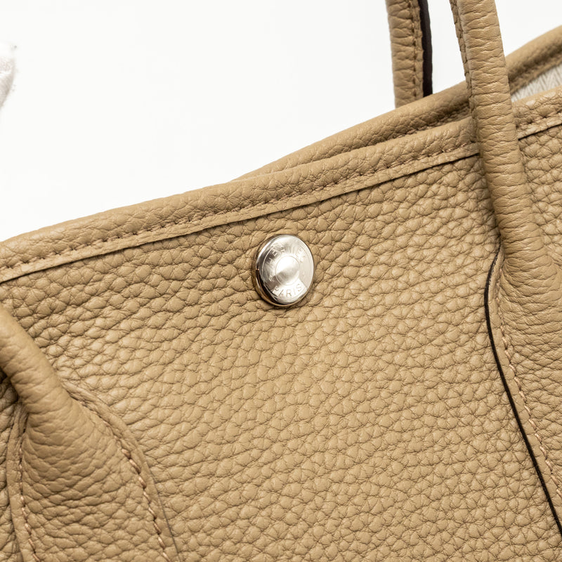 Hermes Garden Party 30 Negonda 8Q Beige Marfa SHW Stamp B