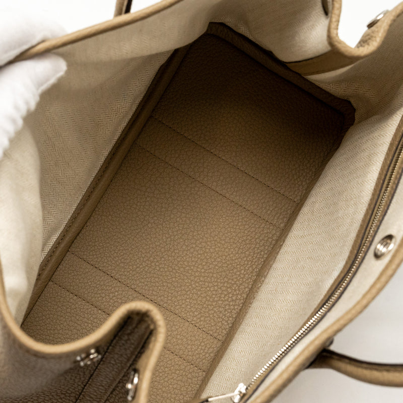 Hermes Garden Party 30 Negonda 8Q Beige Marfa SHW Stamp B