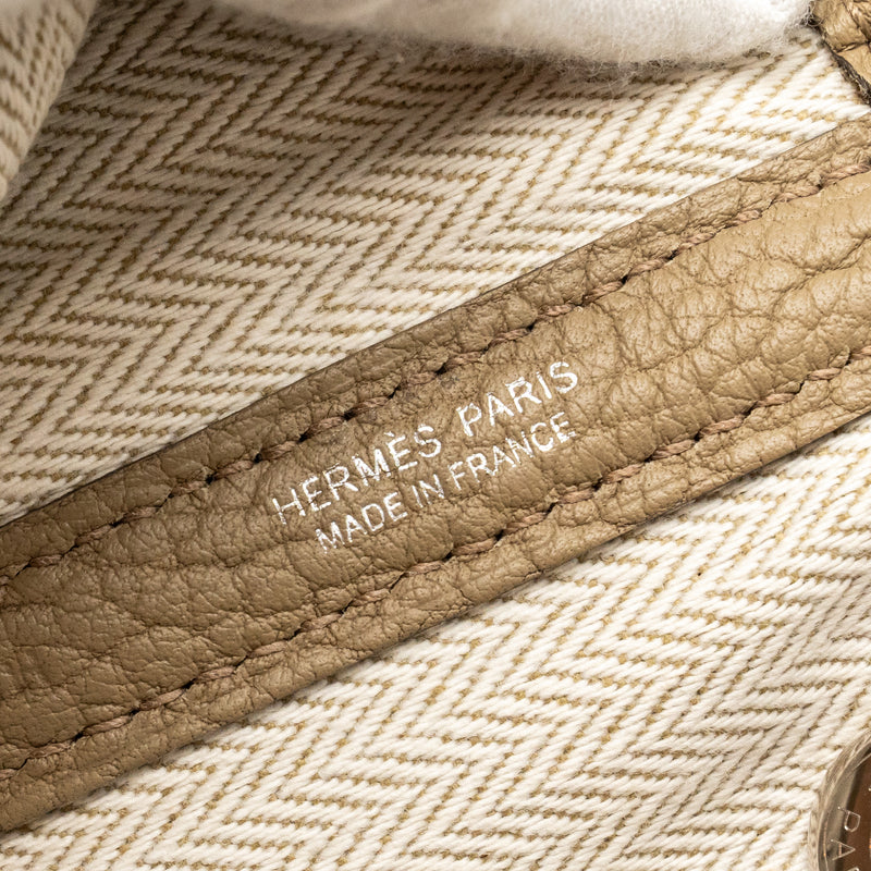 Hermes Garden Party 30 Negonda 8Q Beige Marfa SHW Stamp B