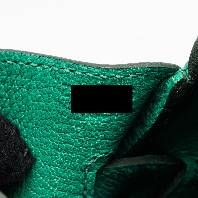 Hermes Birkin 30 Epsom Vert Jade GHW stamp Z