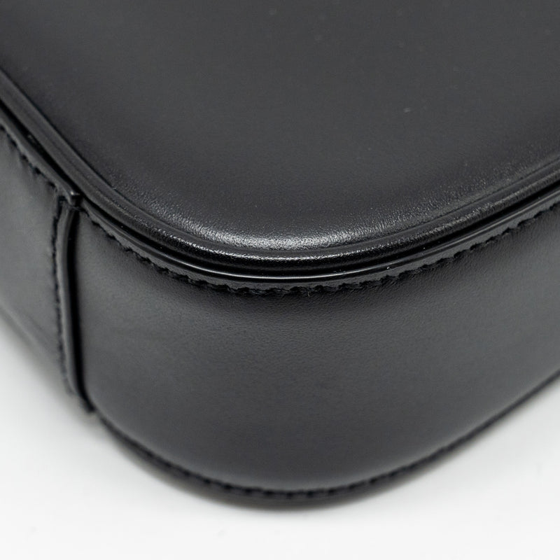 Saint Laurent / YSL Mini LE 5 A 7 Hobo Bag Smooth Calfskin Black GHW