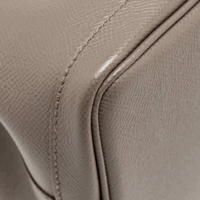 Hermes Garden Party 30 Epsom Gris Etain SHW Stamp Z