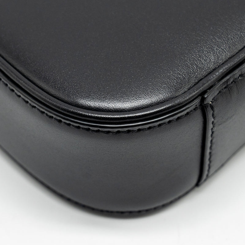 Saint Laurent / YSL Mini LE 5 A 7 Hobo Bag Smooth Calfskin Black GHW