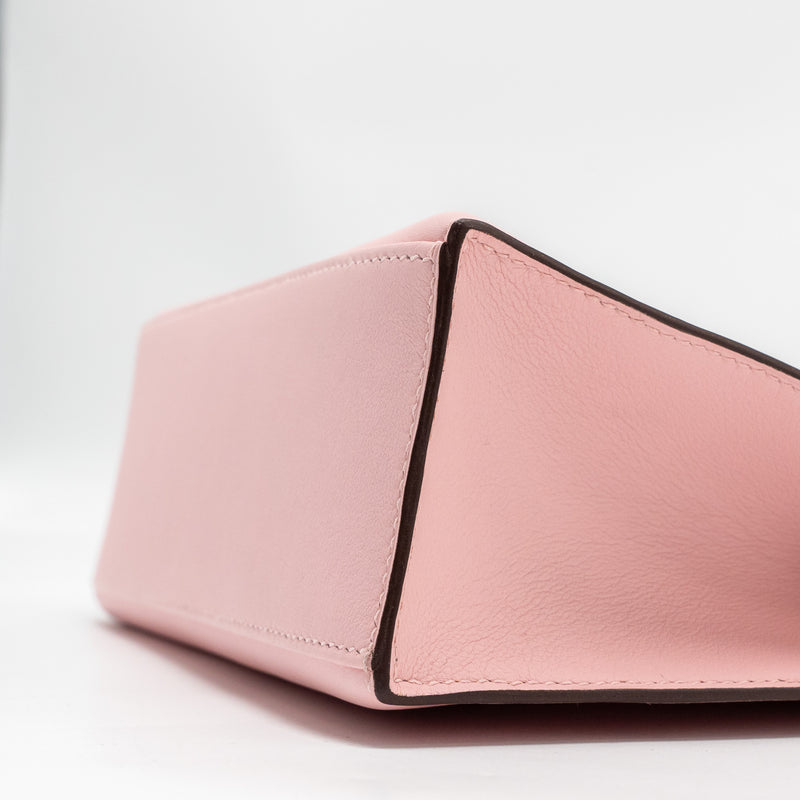 Hermes Kelly Pochette Swift Rose Sakura SHW Stamp D