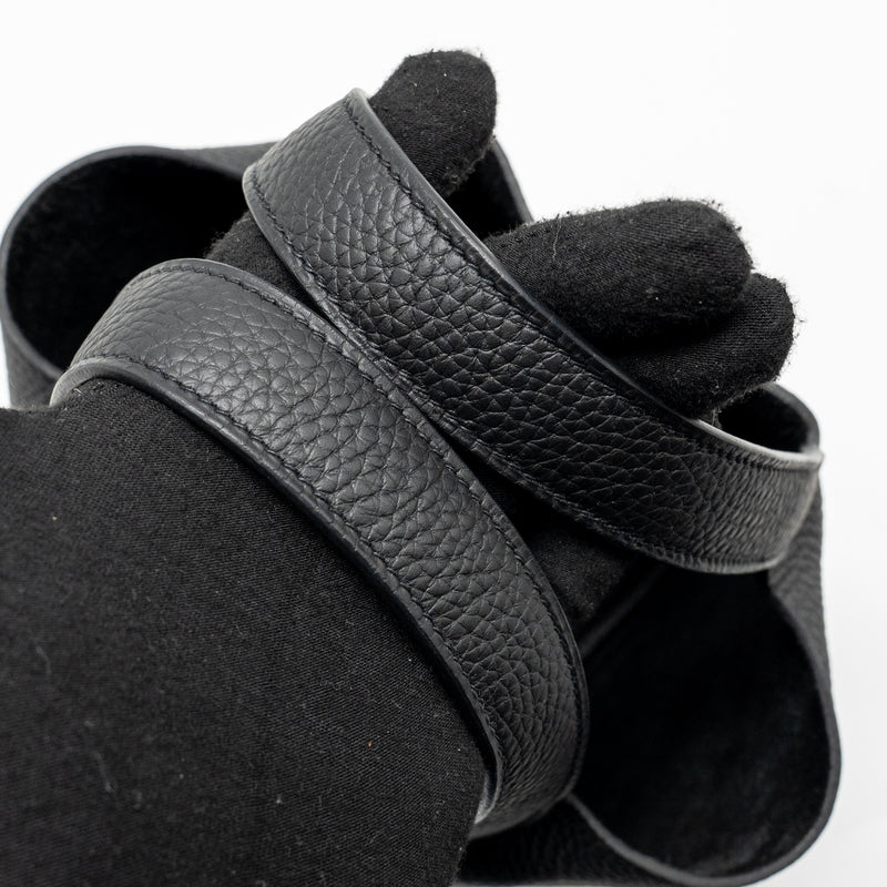 Hermes Picotin 18 Lock bag Clemence black SHW stamp Y