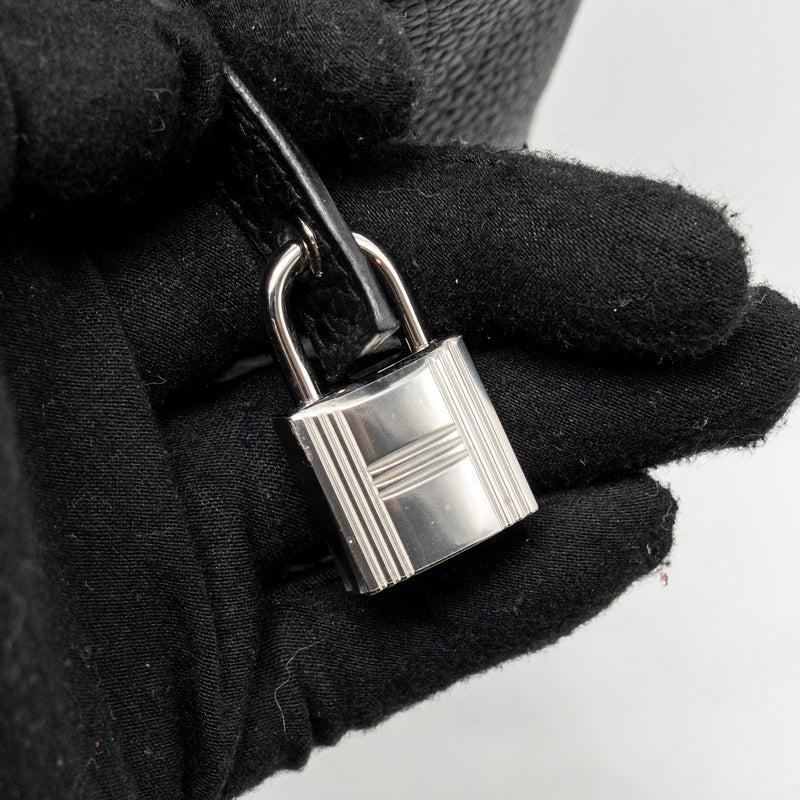 Hermes Picotin 18 Lock bag Clemence black SHW stamp Y