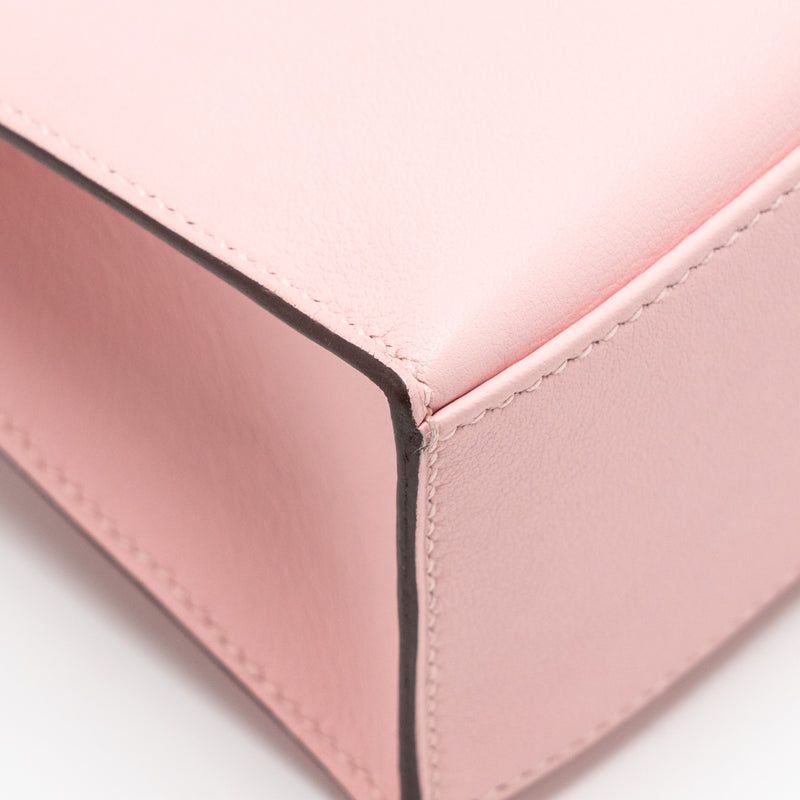 Hermes Kelly Pochette Swift Rose Sakura SHW Stamp D