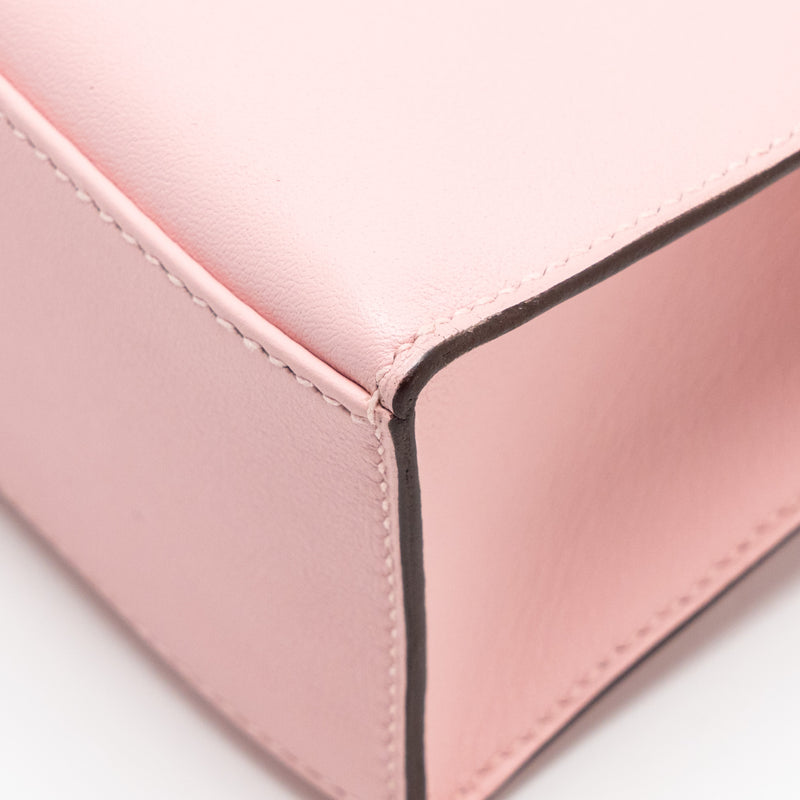 Hermes Kelly Pochette Swift Rose Sakura SHW Stamp D