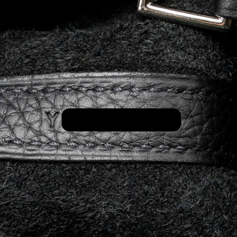 Hermes Picotin 18 Lock bag Clemence black SHW stamp Y