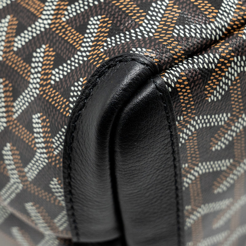 Goyard Artois PM Tote Bag Goyardline Canvas Black SHW