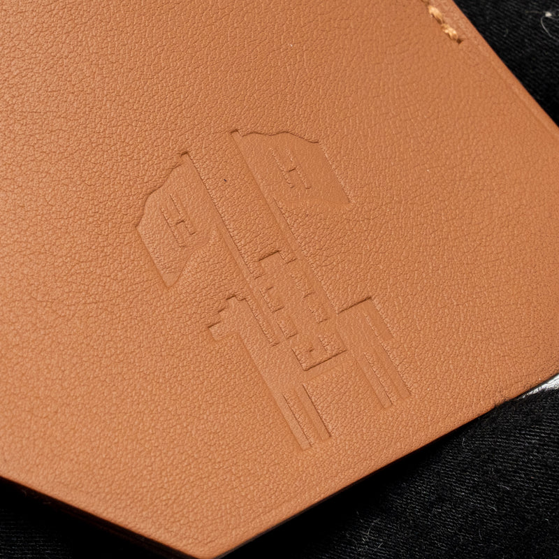 Hermes Clochette Cles Keychain Swift Brown SHW