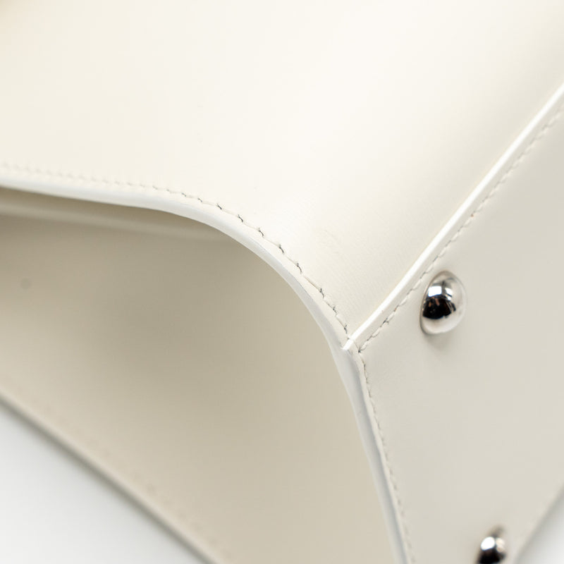 Delvaux Mini Brilliant Box Calfskin Ivory SHW