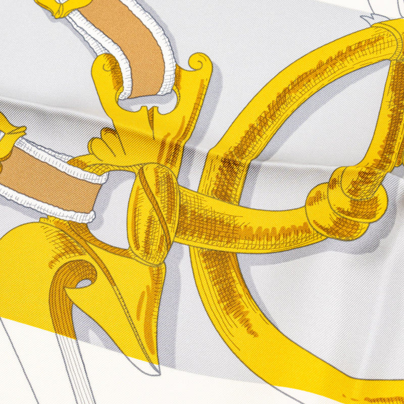 Hermes 90cm Silk Scarf L’Instruction du Roy Multicolour