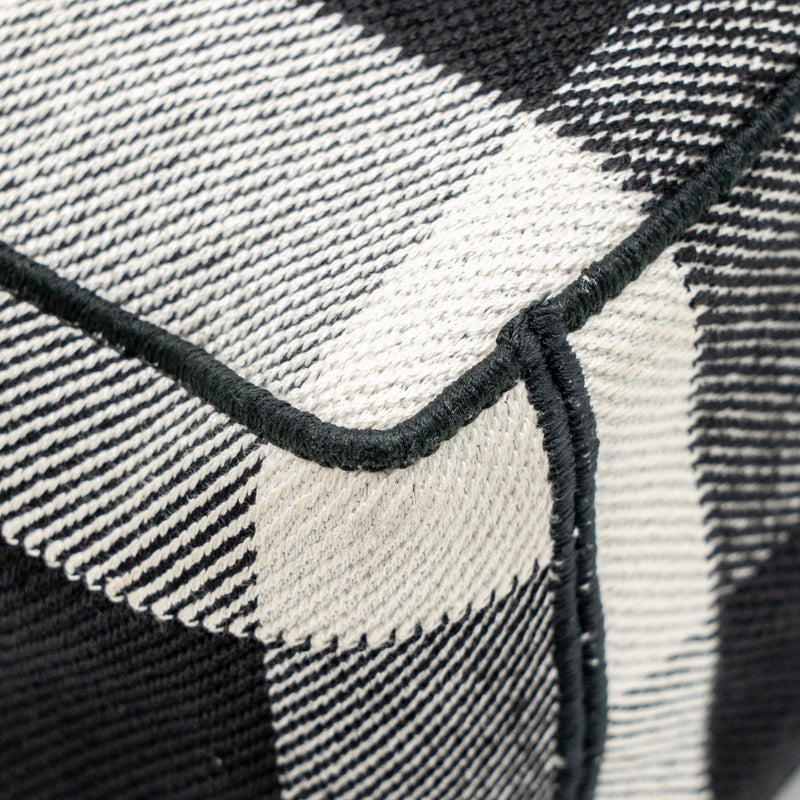 Dior Diorcamp Messenger Bag Canvas Black/White SHW