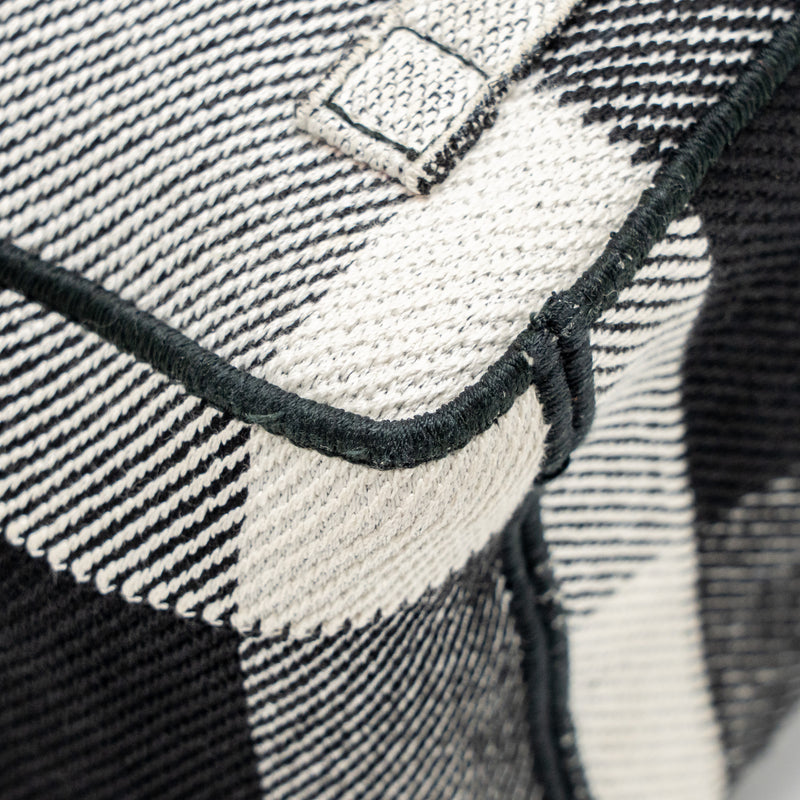Dior Diorcamp Messenger Bag Canvas Black/White SHW