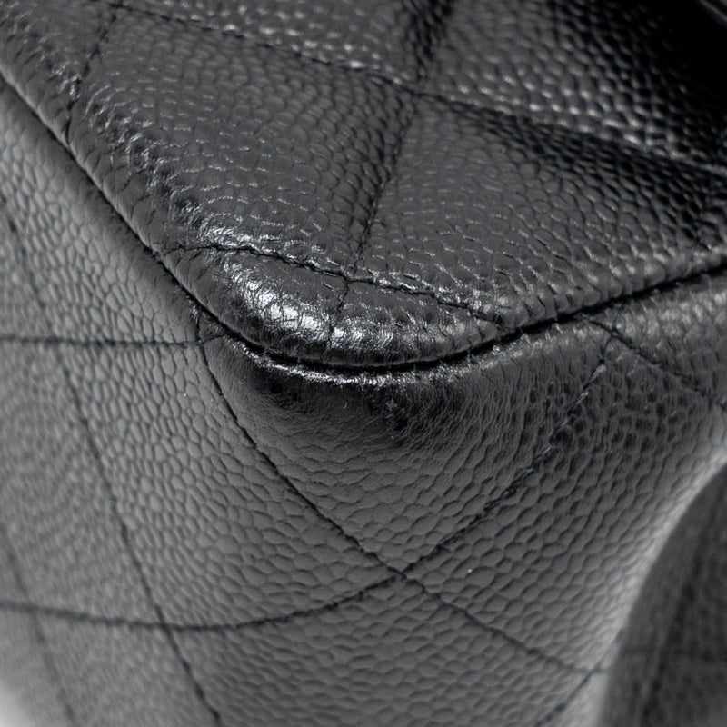 Chanel Jumbo Classic Double Flap Bag Caviar Black GHW