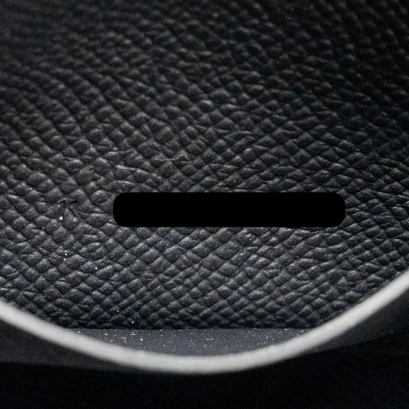 Hermes Hermesnap epsom black SHW stamp K